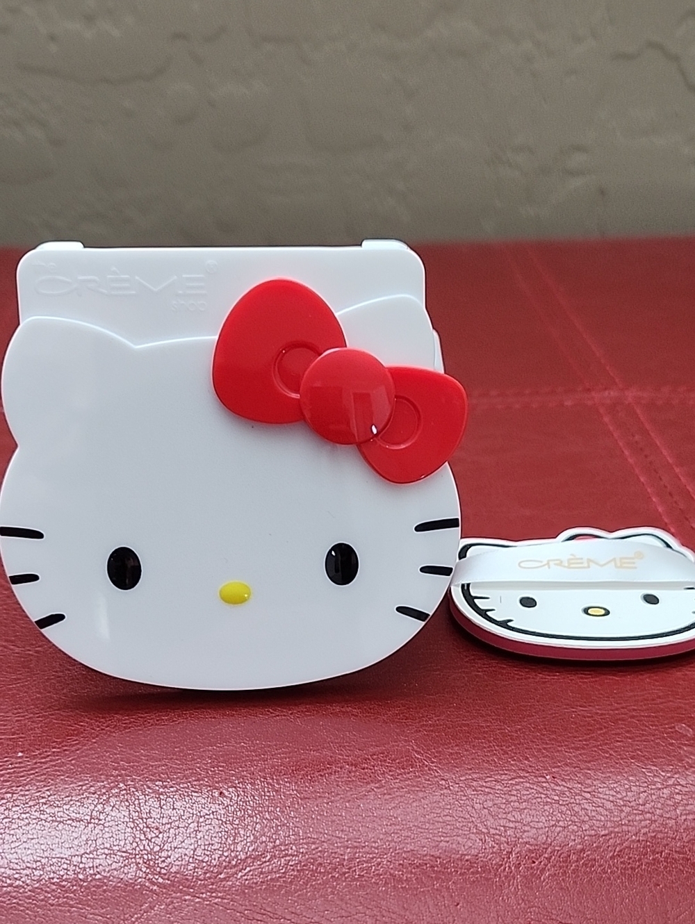 Hello Kitty Compact Mirror with Red Bow